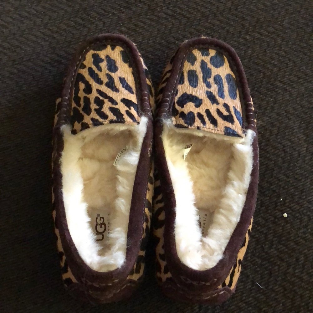Cheetah print UGG slippers!